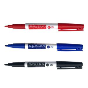 라인프러스 400 화인보드마카 얇은펜 마커펜