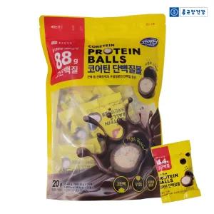 코어틴 단백질볼 20gX20개 다크초콜릿 프로틴 볼