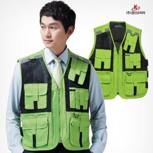 KSK 778 사계절 특수조끼 경호 경비 퀵 서비스 배달 안전