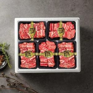 갤러리아 [안동한우][냉동] 한우갈비선물세트 2호 4kg [찜갈비 4kg / 1등급]
