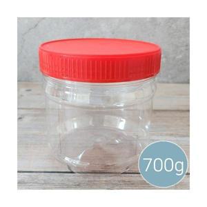 PET용기 700g원형 7664/ 밀폐용기 젓갈통 양념통 고추장통 된장통 보관용기