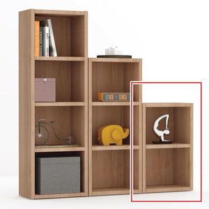 [XB31939N]프라임 오크 2단 미니책장 책꽂이 공간박스