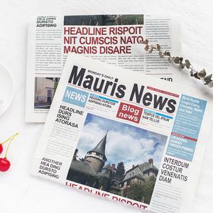 촬영용 영어 영자 신문 1부 2장 미국 영문 외국 해외 신문지 페이퍼 제품 사진 촬영 인스타 감성 소품 꽃다발 포장지 