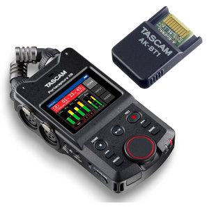 TASCAM 타스캠 Portacapture X6 + AK-BT1 블루투스 어댑터 추가 휴대용 레코더 녹음기 패키지
