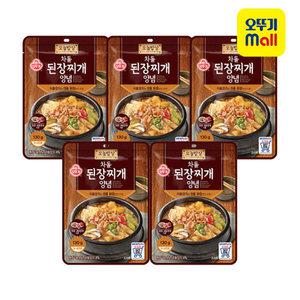 오뚜기 오늘밥상 차돌된장찌개양념 130g 5개