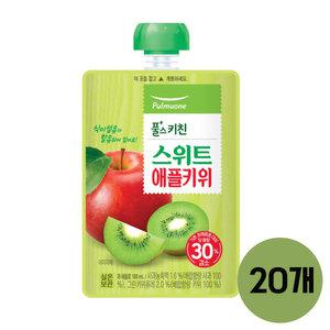 풀무원 풀스키친 스위트 애플키위100ML 20개 어린이 음료 주스