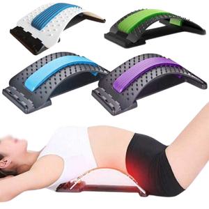 매직 릴렉스 허리 스트레칭 기구 백 굽은 등 어깨 척추 받침대 안마기 근력 강화 안마기 지압기 스트레칭기 아크바랠 의자 받침대 보드 마사지기