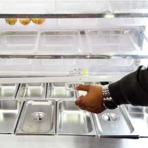 오픈 쇼케이스 롤스크린 구멍O 1.6m) 커튼 냉장고