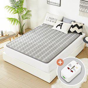 [한일좋은자리](멀티어댑터증정) 한일좋은자리 프리볼트 여행용 탄소전기장판 110V 220V 해외 캠핑 겸용