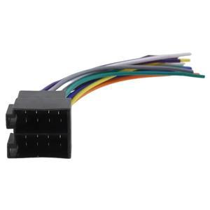 차량 라디오 전원 어댑터 자동 교체 수 ISO 커넥터 플러그 케이블 하네스