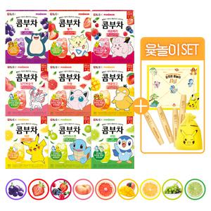 담터 포켓몬 과일 콤부차 30T+윷놀이 세트 (옵션 택1 / 포도 딸기 자몽 납작복숭아 세븐베리 애플망고 레몬 샤인머스캣 라임)
