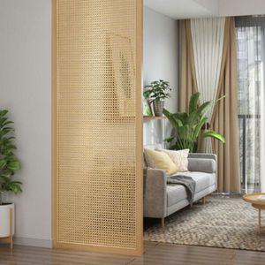 파티션 우드셔터 원목커튼 브라인드 라탄 우드커튼 가림막 사생활보호 갤러리도어