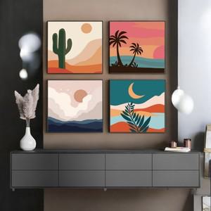 취미용 그림 DIY 명화 캔버스 페인팅 유화 색칠하기 어른