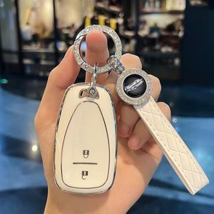 Chevrolet Cruze Traverse Spark Equinox 소닉 볼트 Malibu Camaro 2/3 버튼 자동 쉘 Fob TPU 키 케이스