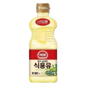 맛있는 요리비결 맑고 신선한 식용유 250ml 콩 100프로 콩기름 입소문 추천