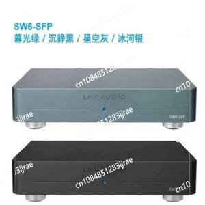 투야 스마트봇LHY Audio  업그레이드 AS6 SW6-SFP 6포트 Hifi  이더넷 스위치 네트워크 DC SC-Cut OCXO로