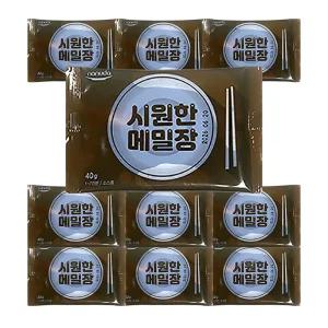 나누다 메밀국수 시원한 메밀장 40g 10개