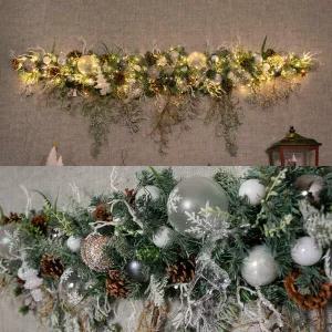 아트박스/플라워트리 크리스마스 장식 센터피스 LED 스노우 크리스탈 150cm