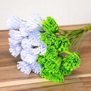 펠트 데이지 꽃송이 만들기 퀼트패키지 색상랜덤 1개