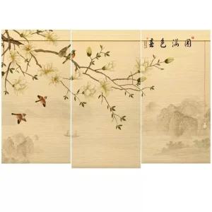 산수화 블라인드 가림막 가정용 빗물 개업선물 롤스크린 오 사무실 주방 그