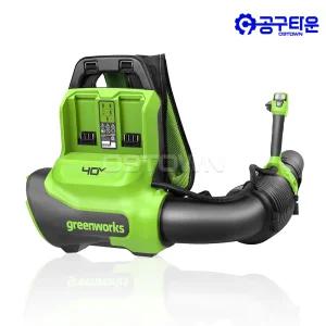 그린웍스 충전 듀얼포트 배부식 브로워 710 40V 본체 BL 백팩 크루즈컨트롤 송풍기 GW2404673