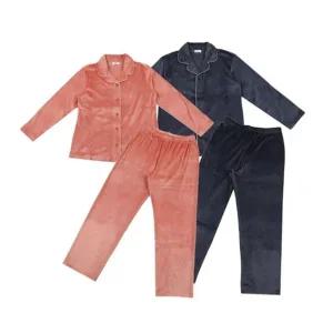 [갤러리아] 비비안 보들보들 밍크극세사 솔리드 커플잠옷 WP8876A/MP8876A/PK