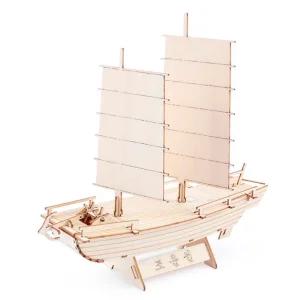 미니 조운선 프라모델 조립형 배 모형 장난감 취미용