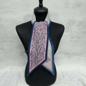 [애슬릿] 쁘띠 머플러 여성 타이 기모 겨울 양면 미니 짧은 목도리