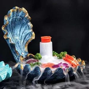 조개 그릇 해산물 레스토랑 씨푸드 일식 조개구이