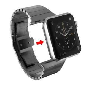 애플 스마트워치 메탈 브레이슬릿 트랩밴드 갤럭시 악세사리