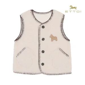 [롯데백화점]에뜨와 루디뽀글이조끼 07S721301/돌선물,조카선물,유아베스트