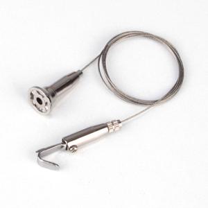 천장 피스용 와이어 액자걸이 기본형 소 실버