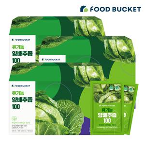 푸드버킷 유기농양배추즙 100ml 90팩