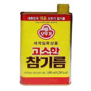 오뚜기 고소한 참기름1000ml 1개