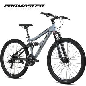 프로마스터 27.5인치 MTB 자전거 세로스DX 풀서스펜션 시마노24단 조립별도