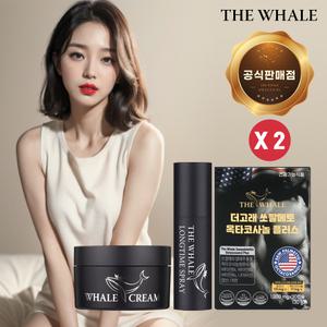 [2개월 세트DC] 더고래샵 고래크림 2개 + 롱타임스프레이 2개 + 미국산쏘팔메토 2개 왕자 위너 제우스 엑실 티알피 전립선