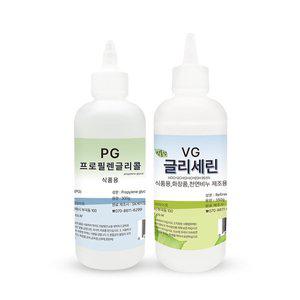 [조이라이프] 프로필렌글리콜 PG 300g + 식물성 글리세린 VG 350g 비누 슬라임