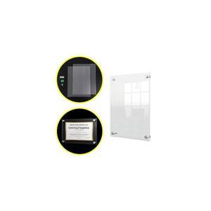 투명 아크릴 액자 A4 A3 A2 벽 걸이 아크릴판 볼트 다보 고정 상장 자격증 포스터