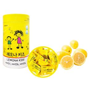 레몬맛 츄어블 키즈 경남제약 레모나 비타민C 100정 간식 어린이