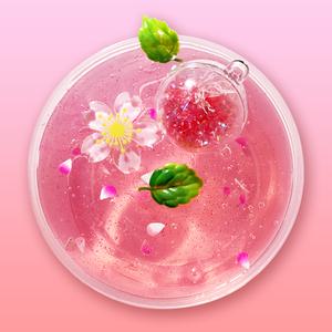벚꽃수지글리 100ml 슬라임 액체괴물 안전한 수제