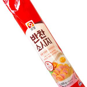 분이네 오양 반찬소세지 1kg 분홍햄 도시락반찬 사조 옛날소시지 식당 업소