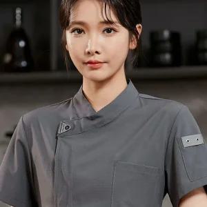 조리사복 메쉬 조리사 남자 반팔 반팔조리복 주방유니폼