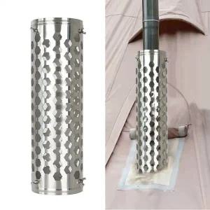 보일러연통 스텐 화목난로 자바라 스테인레스 스틸 굴뚝 파이프 캠핑 장작 스토브 배기 야외 텐트 절연 화