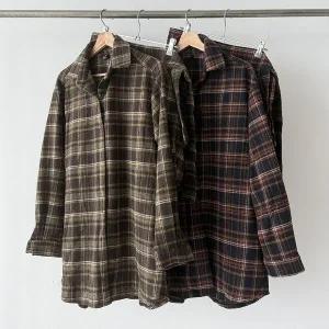 [신세계라이브쇼핑][옷자락] 여성 레이어드 플레어 랩스커트 체크 원피스