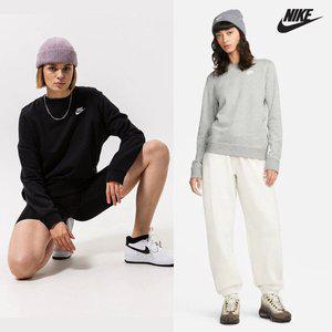 [나이키] 우먼스 클럽 맨투맨티셔츠 여성 긴팔티셔츠 2종택일