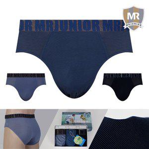 [엠알주니어]주니어 텐더인견 삼각팬티 학생속옷 3종세트