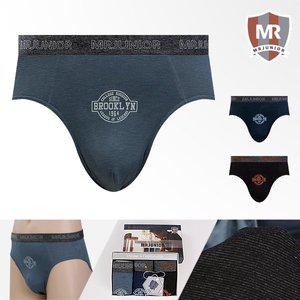 [엠알주니어]주니어 디바이스 레이온 삼각팬티 학생속옷 3종세트