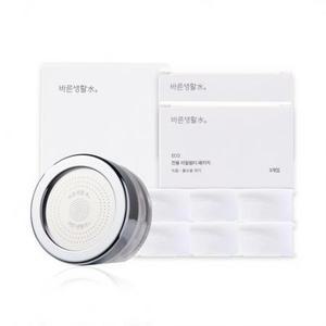 바른생활수 Eco 세면대 필터 헤드 + 전용 리필필터 6개 1세트