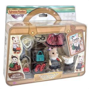 실바니안패밀리 턱시도고양이 패션코디세트 5462 6세여아선물 아이선물