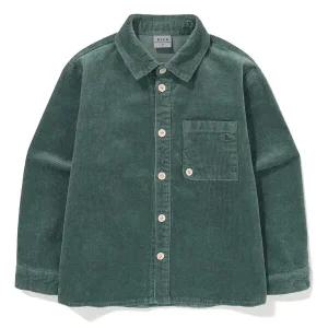 빈1 BZ63BL02GN 그린 코듀로이 블라우스 셔츠